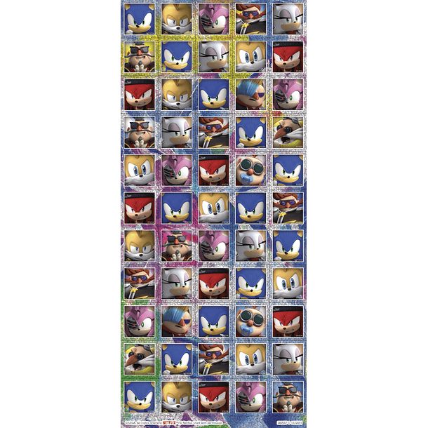 Sonic - Conjunto Super Stickers 3