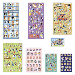 Bluey - Conjunto Super Stickers