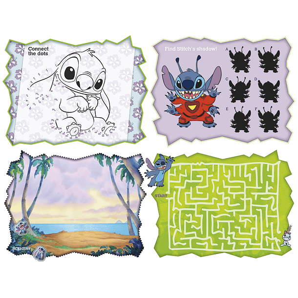 Stitch - Conjunto Super Stickers 3