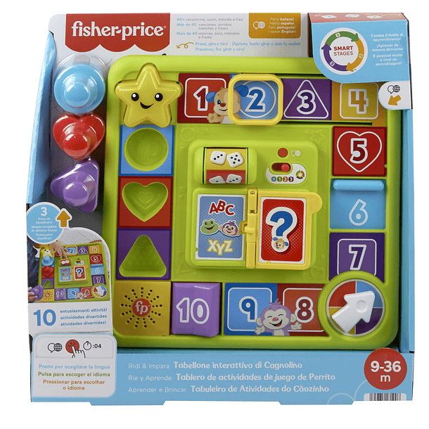 Fisher-Price - Aprender e Brincar Cãozinho Mesa de Atividades 1