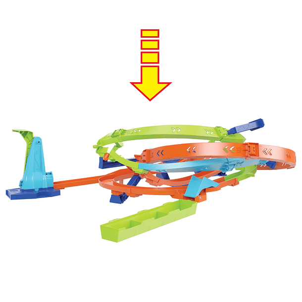 Hot Wheels Action - Looping Desafio do Ciclone 5