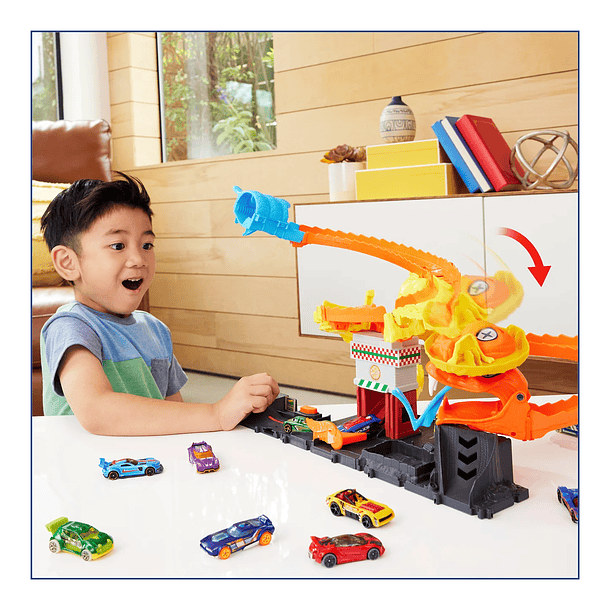 Hot Wheels City - Ataque Pizza Slam da Serpente 6