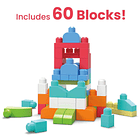 Mega Bloks - Bolsa Rosa 60 Peças 2
