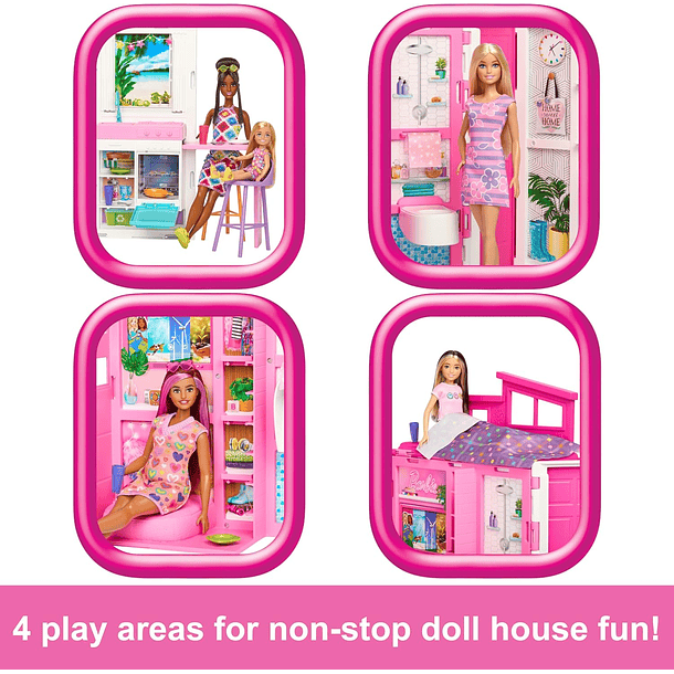 Barbie Casa Portátil 6