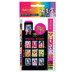 Conjunto Escolar - Rainbow High