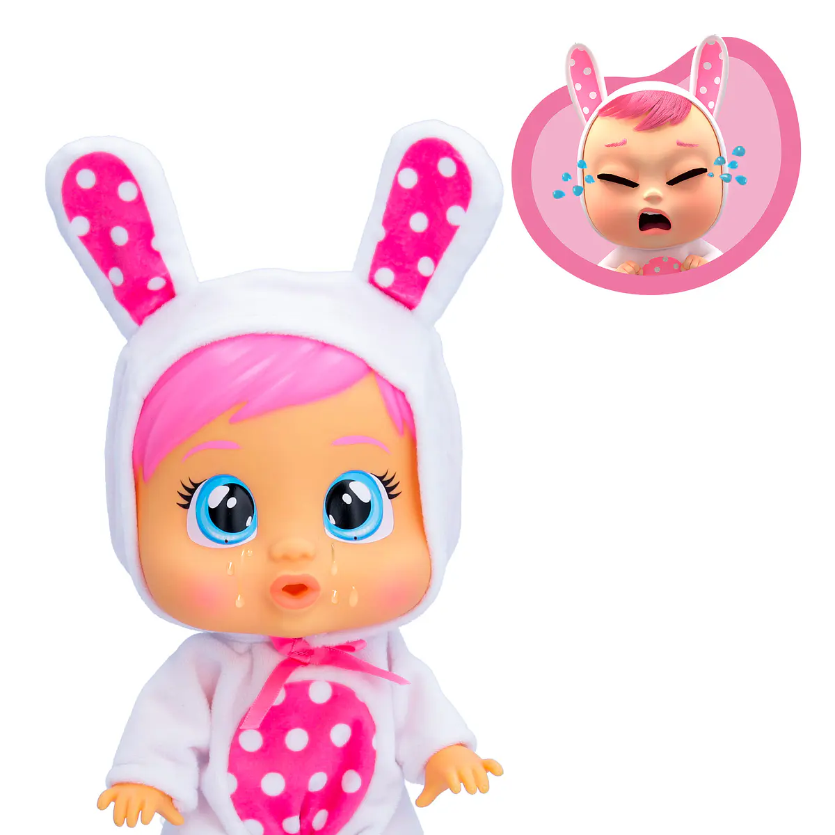 Poupée Cry Babies Loving Care Susi avec pyjama doux et 3 accessoires