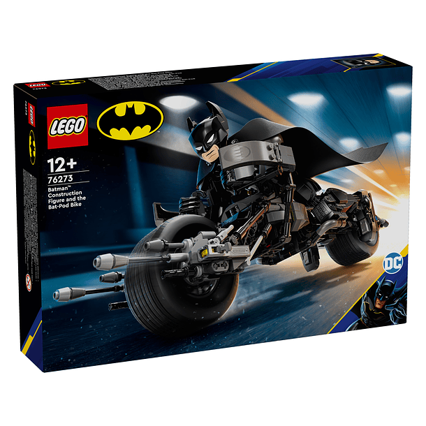 Figura de Construção do Batman e Mota Bat-Pod 1