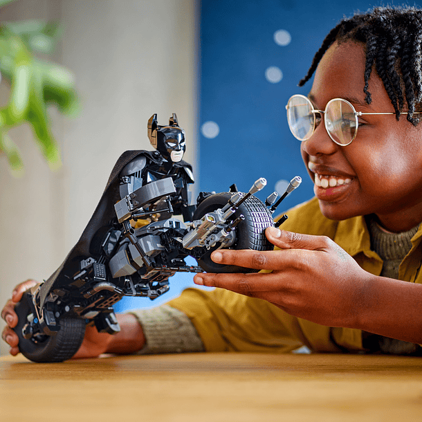 Figura de Construção do Batman e Mota Bat-Pod 7