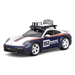 Bburago 1:24 - Porsche 911 #953 Dakar Rally 2023