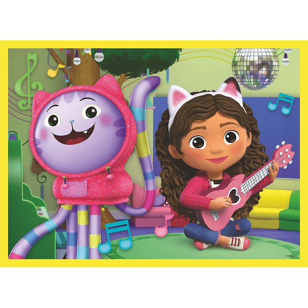 Puzzle 12 Cubos - Gabby's Dollhouse 4