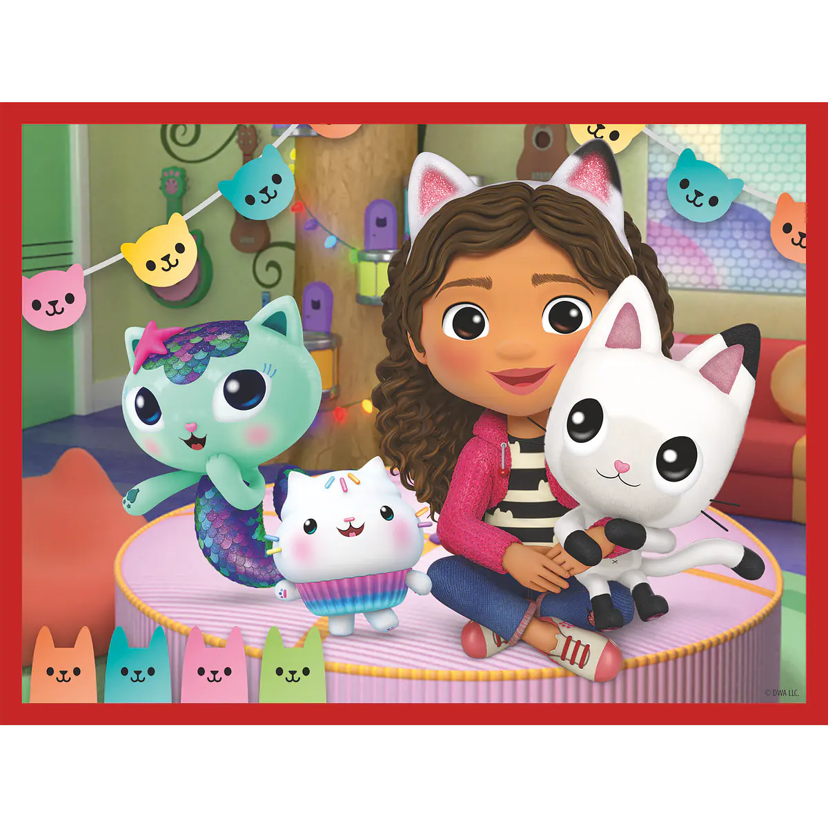 Puzzle 12 Cubos - Gabby's Dollhouse | Cubos Luminosos