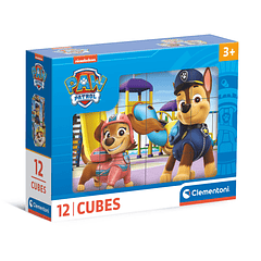 Puzzle 12 Cubos - Patrulha Pata