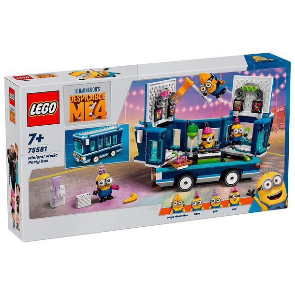  Autocarro de Festa com Música dos Minions 1