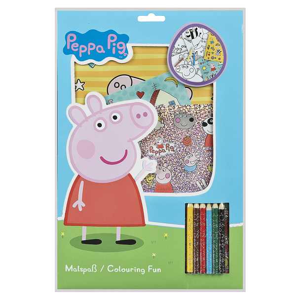 Peppa Pig - Conjunto Colorir 1