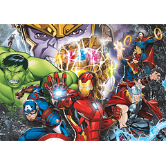 Puzzle Brilliant 104 pçs - Marvel Avengers