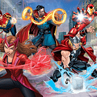 Puzzle Glitter 104 pçs - Marvel Avengers 2