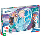 Puzzle 104 pçs - Frozen 1