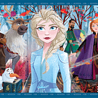 Puzzle 12+16+20+24 pçs 4 em 1 - Frozen 2