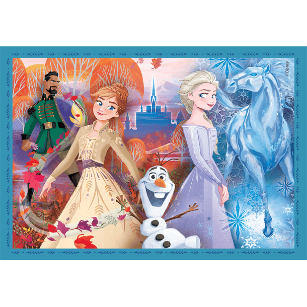 Puzzle 4 em 1 - Frozen 3