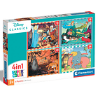 Puzzle 4 em 1 - Disney Classics 1