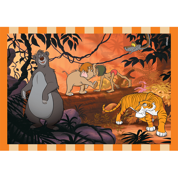 Puzzle 4 em 1 - Disney Classics 4