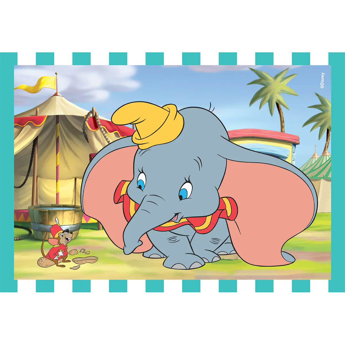 Puzzle 4 em 1 - Disney Classics | Cubos Luminosos