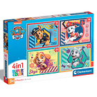 Puzzle 4 em 1 - Patrulha Pata 1