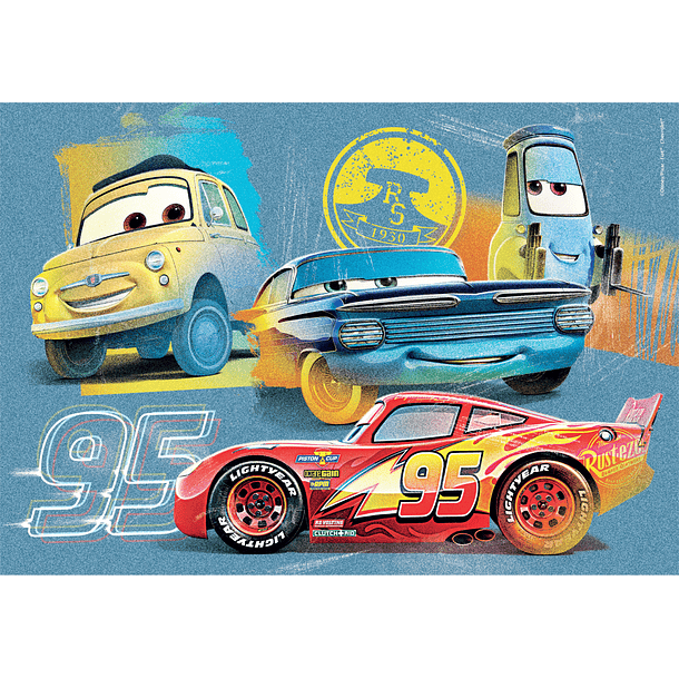 Puzzle 2x20 pçs - Cars 3