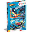 Puzzle 2x60 pçs - Hot Wheels 1