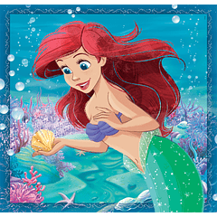 Puzzle 3 x 48 pçs - Disney Princess