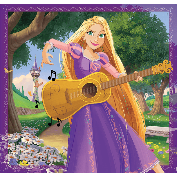 Puzzle 3 x 48 pçs - Disney Princess 4