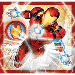 Puzzle 3 x 48 pçs - Marvel Avengers