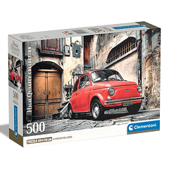 Puzzle 500 pçs - Fiat 500 Cinquecento