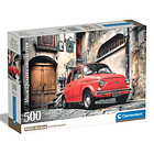Puzzle 500 pçs - Fiat 500 Cinquecento 1