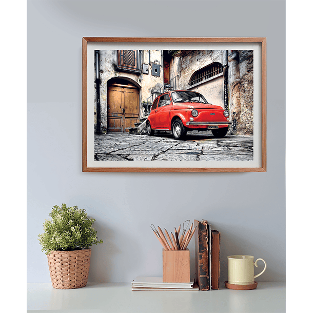 Puzzle 500 pçs - Fiat 500 Cinquecento 4