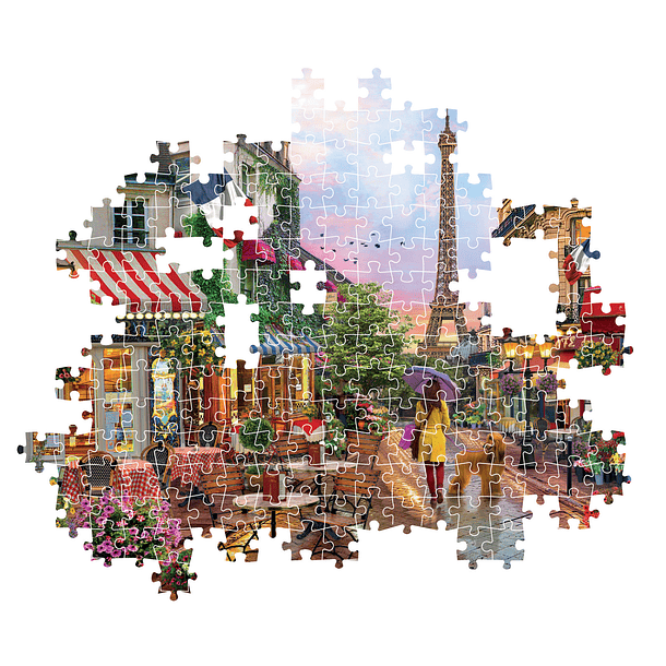 Puzzle 1000 pçs - Flowers in Paris 3