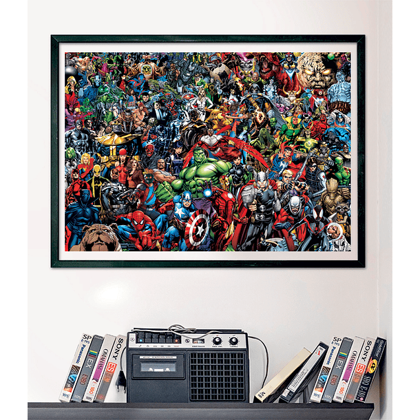 Puzzle Impossível 1000 pçs - Marvel 4