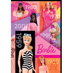 Puzzle 1000 pçs - Barbie 60 Anos