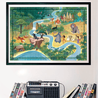 Puzzle 1000 pçs - Story Maps Jungle Book 4