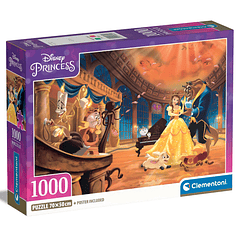 Puzzle 1000 pçs - Disney Princess