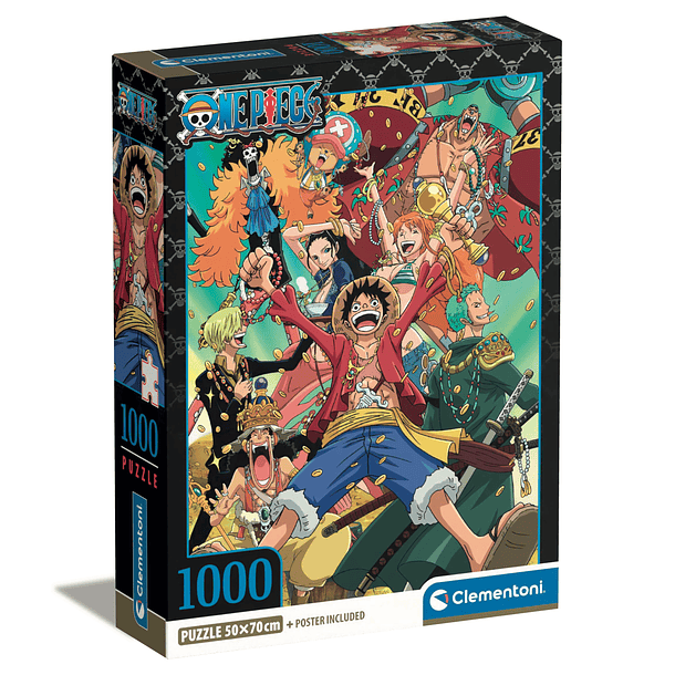Puzzle 1000 pçs - One Piece 1