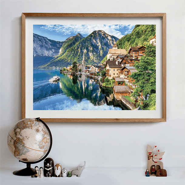 Puzzle 1500 pçs - Hallstatt 4