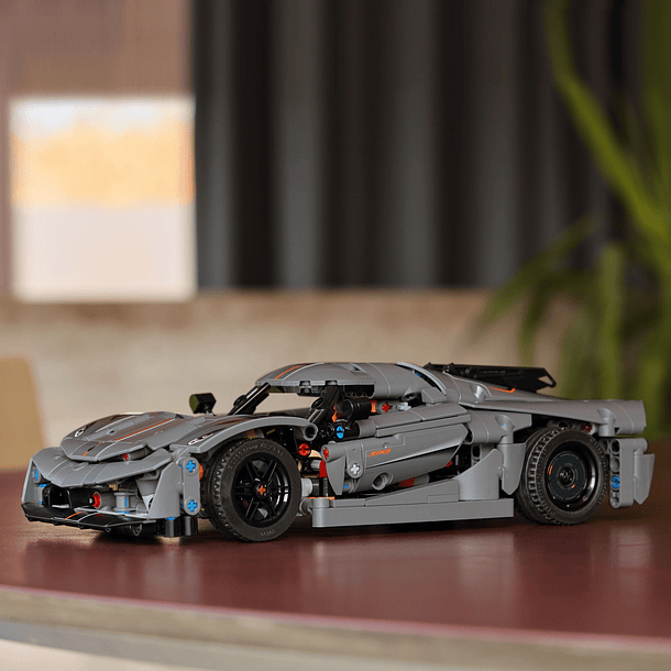 Hipercarro Cinzento Koenigsegg Jesko Absolut 6