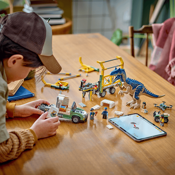 Missões de Dinossauros: Camião de Transporte de Alossauro 8