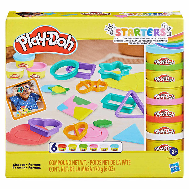 Play-Doh - Aprendizagem de Formas 