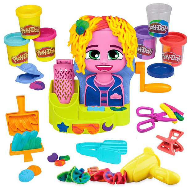 Play-Doh - Cabelos Coloridos com Estilo 2
