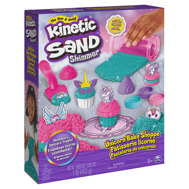 Kinetic Sand - Pastelaria de Unicórnio 1