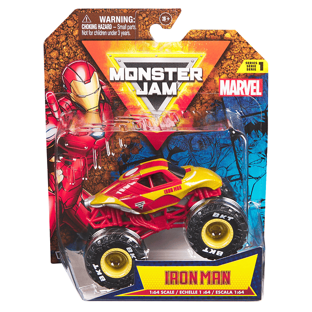 Monster Jam Marvel - Iron Man 1