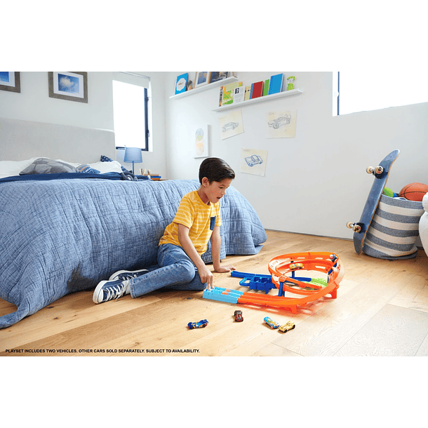 Hot Wheels Action - Corrida em Circuito Circular 5