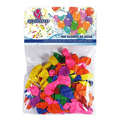 Saco com 100 Balões de Água Coloridos